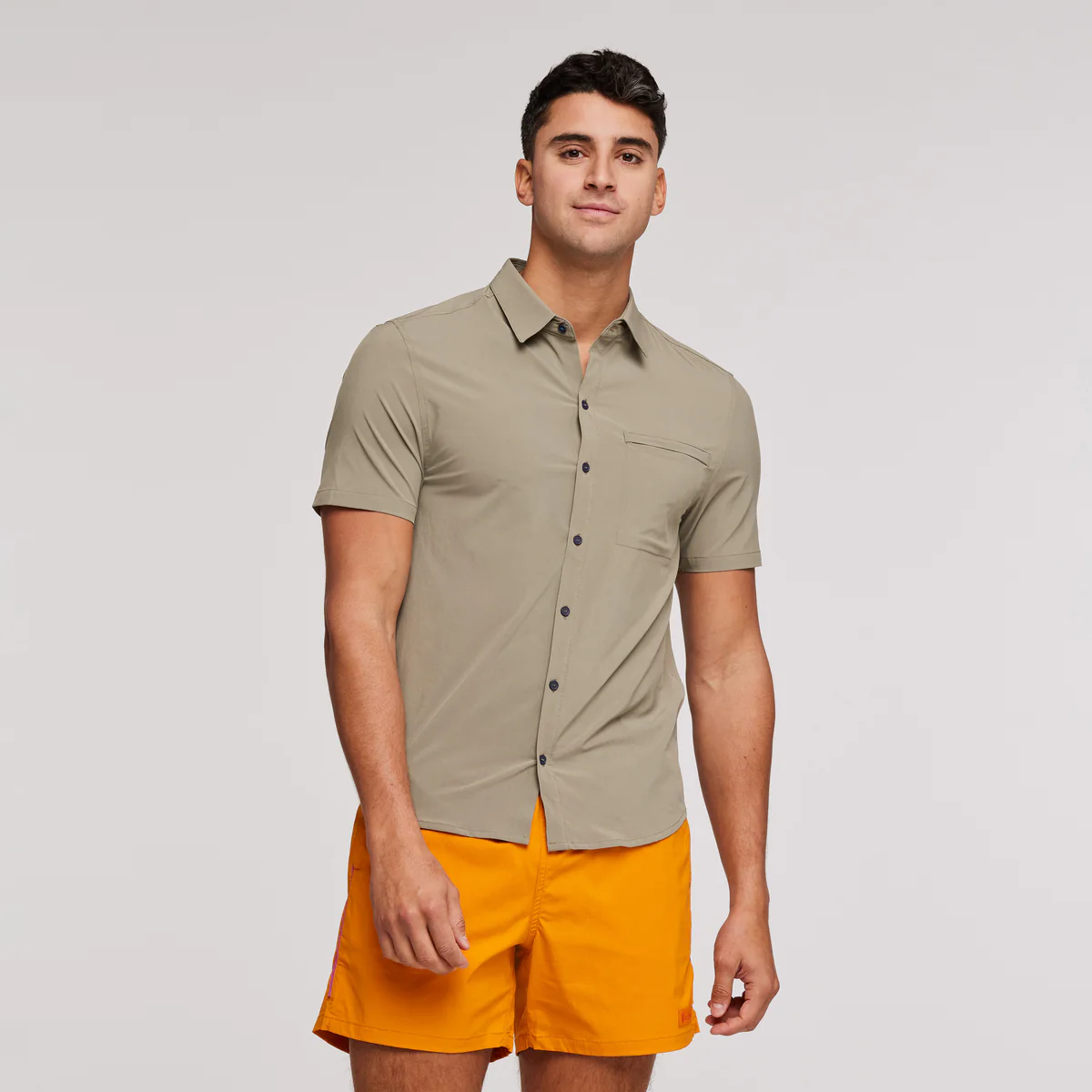 Cambio Button Up Shirt - Solid Men's