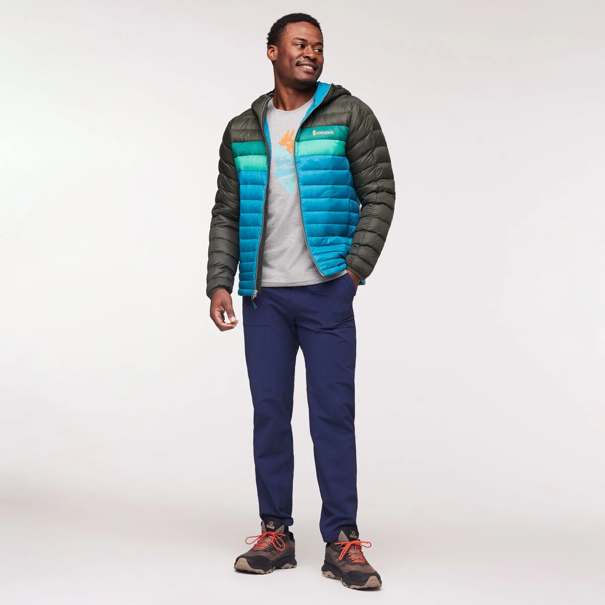 Fuego Hooded Down Jacket - Men's - Image 10