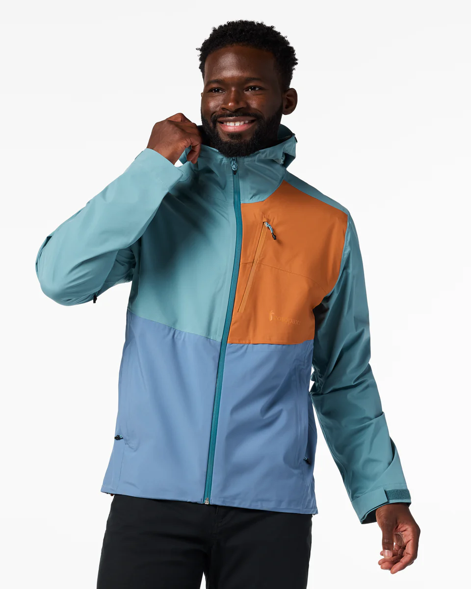 Impermeo 3L Hooded Shell Jacket- Men's
