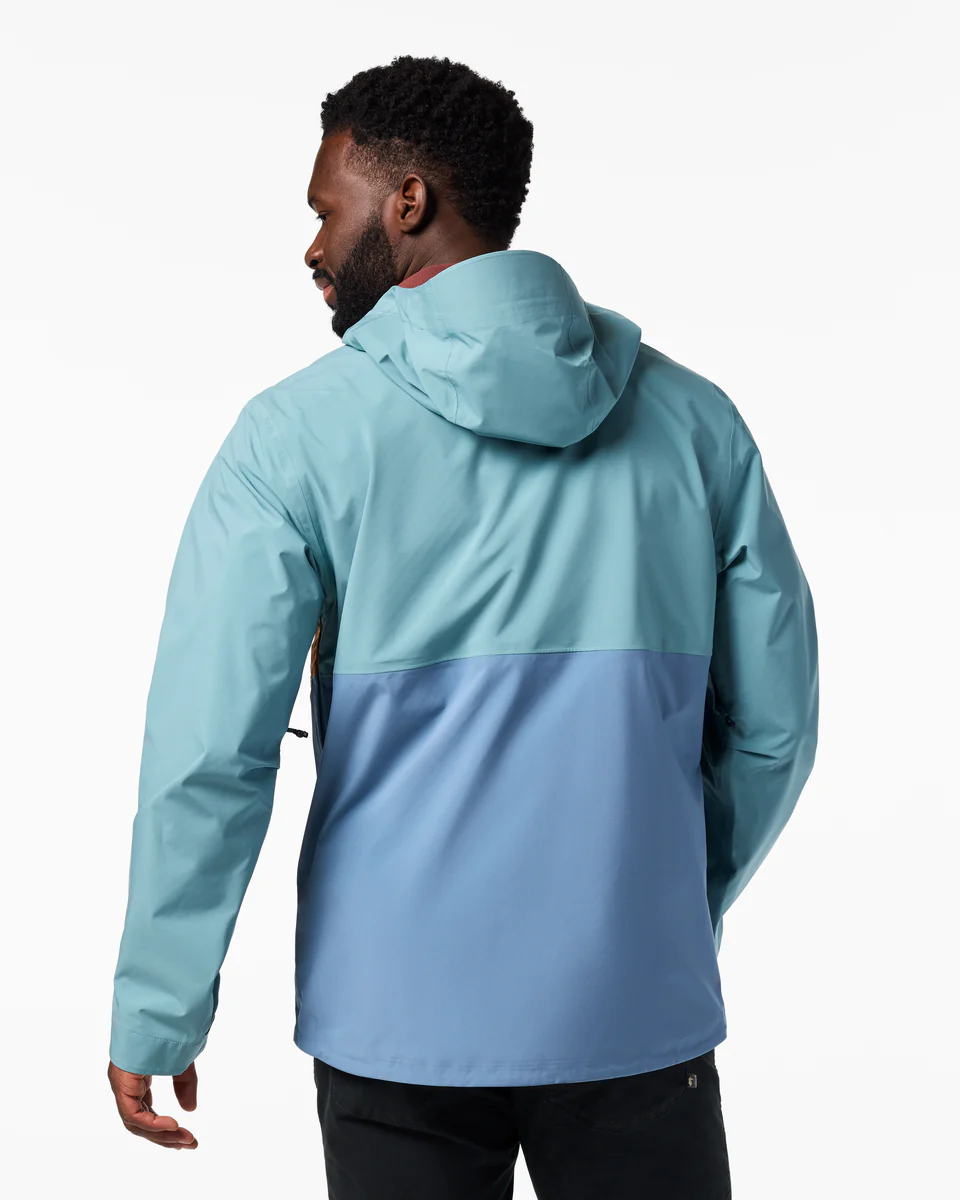 Impermeo 3L Hooded Shell Jacket- Men's - Image 3