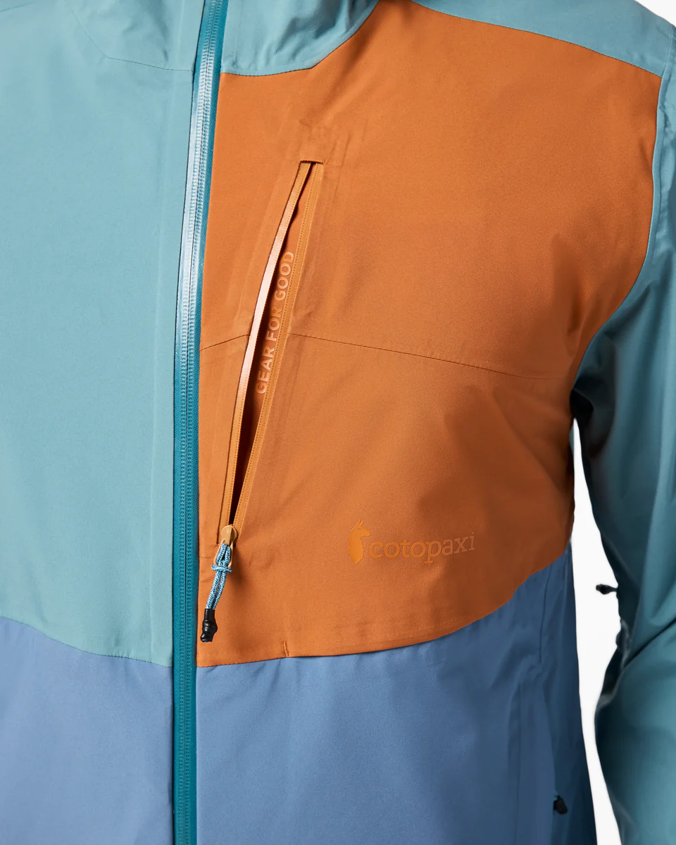 Impermeo 3L Hooded Shell Jacket- Men's - Image 5