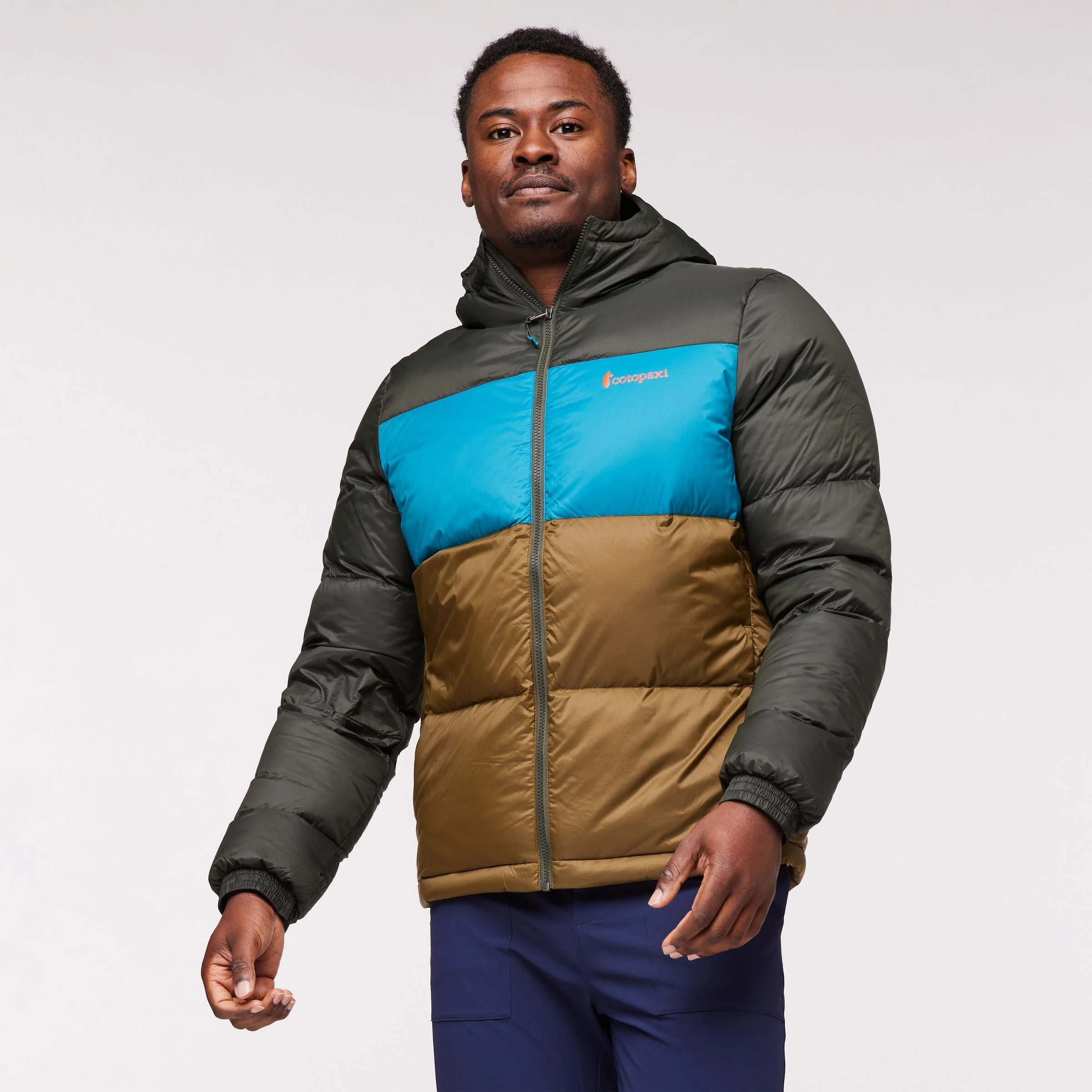 Solazo Down Hooded Jacket - Mens