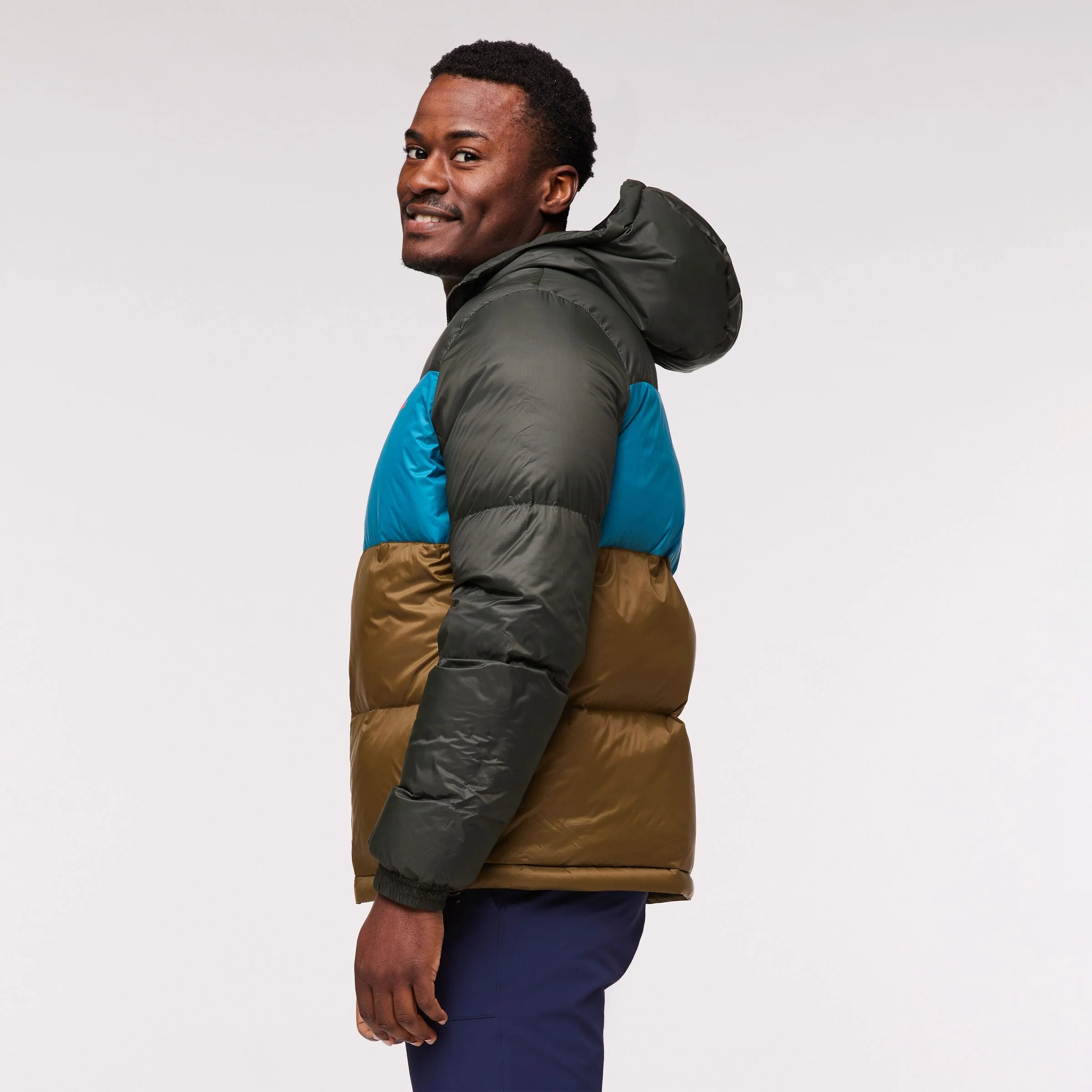 Solazo Down Hooded Jacket - Mens - Image 2