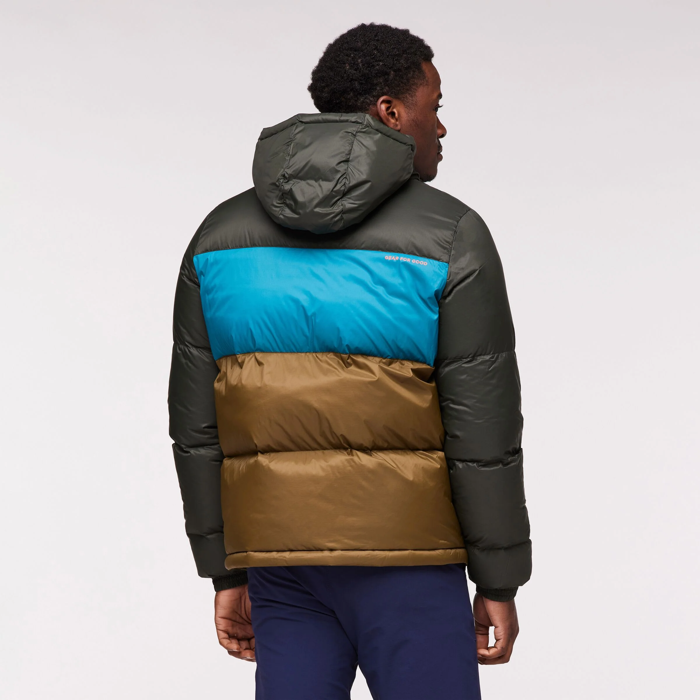Solazo Down Hooded Jacket - Mens - Image 3