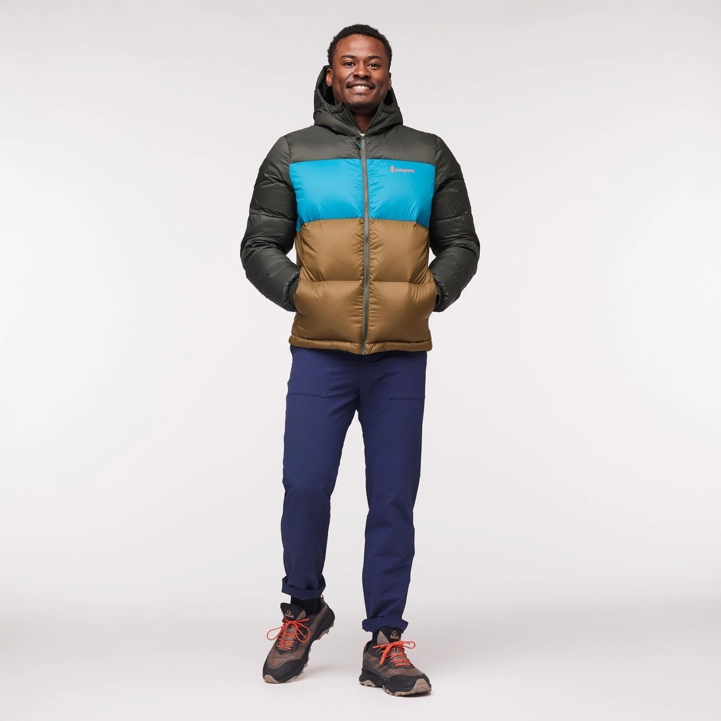Solazo Down Hooded Jacket - Mens - Image 7