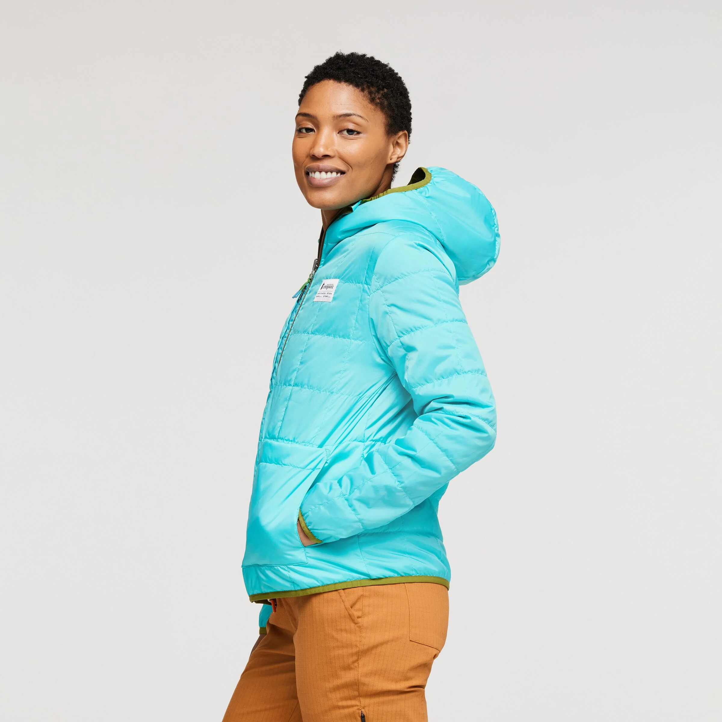 Teca Cálido Hooded Reversible Jacket - Women's - Image 11